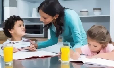 niños educados